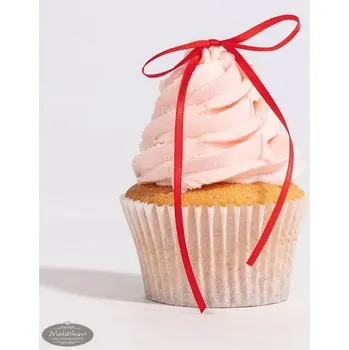 Party dekorace PME Ozdoby na dort mašle – červená 8 ks