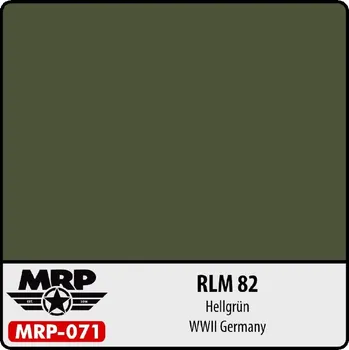 Modelářská barva MR.Paint 071 RLM 82 Hellgrun 30ml