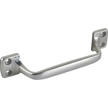 Nábytkové kování Úchytka pro zásuvku Ancha A šířka 148 mm, hliník leštěný