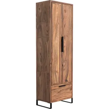 Šatní skříň Šatní skříň z masivu Zurich II akácie (Šatní skříň dřevěná)