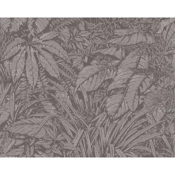 Tapeta A.S. Création | Vliesová tapeta na zeď Smart Surfaces 39560-7 | 0,53 x 10,05 m | šedá, metalická + Šedá, metalická vliesová tapeta na stěnu 395607 v rozměru 0,53 x 10,05 m