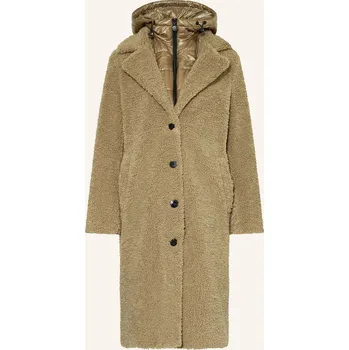 Dámský kabát Frieda & Freddies Dámský Plyšový Kabát Ginez, olivová, 44