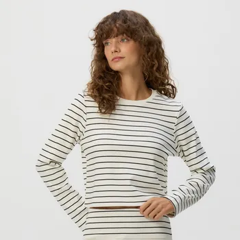 Dámský svetr Reserved - Pruhovaná mikina - vícebarevná - 684GA-MLC - 684GA-MLC-XL