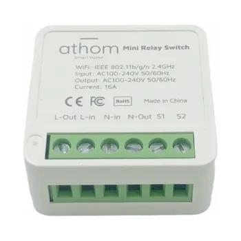 Relé ATHOM 3-Relays Tasmota, Relé prepínač