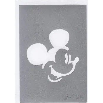 Odstranitelné tetování Šablona pro třpytivé tetování B134