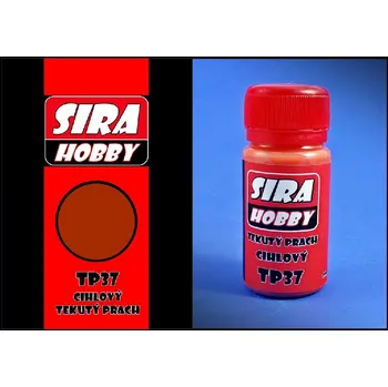 Plastikový model Síra hobby - Tekutý prach - Cihlový