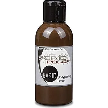 Modelářská barva Senjo Color - 2014 - airbrush barva pro face a body painting - Hnědá 75ml