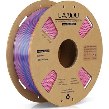 Příslušenství k 3D tiskárně Landu PLA Silk Dual Color Blue-pink 1kg