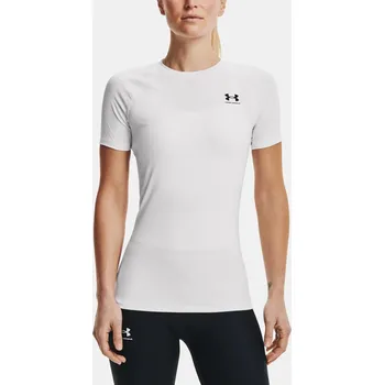 Dámské tričko Under Armour UA HG Authentics Comp SS XXL Bílá