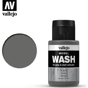 Modelářská barva Vallejo - Model Wash 76516 Grey 35 ml.
