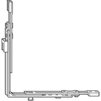 Stavebniny ROTO NT/NX rohový převod štulp spodní 1V-čep pro 2-křídla okno stříbrné