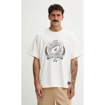 Pánské tričko Bavlněné tričko adidas Originals All Black KG4649 béžová 01X, vel. M