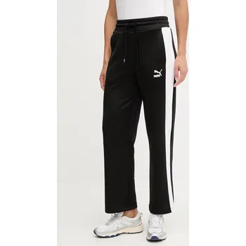 Tepláky Puma Iconic T7 Straight Leg Track Pants, XS, černá, 99X
