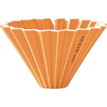 Kávovar Origami Dripper keramický S Oranžový