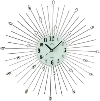 Hodiny JVD Luxusní kovové nástěnné designové hodiny JVD HJ117 ( )