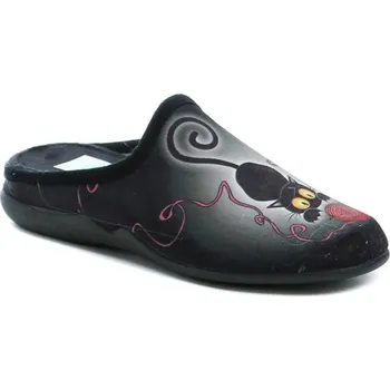 Dámské pantofle Medi Line 133-025 černé dámské papuče EU 41 + DÁREK