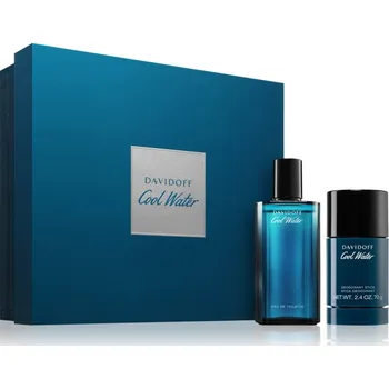 Davidoff Cool Water Davidoff Cool Water toaletní voda 75 ml + Davidoff Cool Water deostick 70 g
