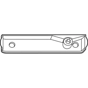 Stavební výplň ROTO NT/NX úrovňový uzávěr rámový díl dřevo lze zafrézovat 5L FT 24 mm 13V levý