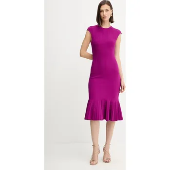 Dámské šaty Šaty Herve Leger Bridget DGR8535468 fialová 44X, vel. L