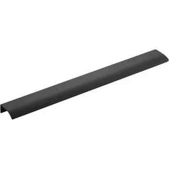 Nábytkové kování Úchytková lišta Edge Straight rozt. 2 x 160 mm, délka 350 mm,hliník černý mat