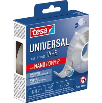 Lepicí páska Oboustranná páska Tesa Nano Power, 30 mm x 3 m