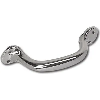 Nábytkové kování Úchytka pro zásuvku Sinon šířka 115 mm, výška 27 mm, ocel poniklovaná