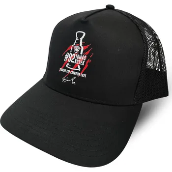 Kšiltovka FansArena Pánská kšiltovka Tomáš Nosek #92 Stanley Cup Champion 2025 Florida Panthers NHL Black