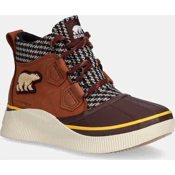 Dámská zimní obuv Sněhule Sorel LL2348295 OUT N ABOUT hnědá barva, 2162031295 88X, EUR 36