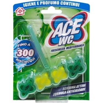 WC čistič Závěsný WC blok Ace WC Freschezza Mediterranea, 48 g