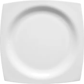 Talíř by - II.jakost Porcelánový mělký talíř Verto ø 27 cm, bílý, II.jakost