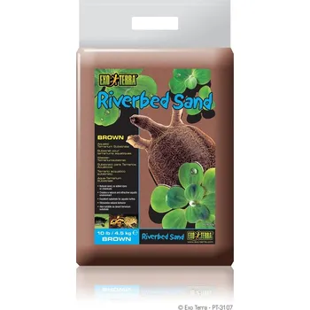 Podestýlka pro terarijní zvíře Písek říční EXO TERRA jantarový (4,5kg)