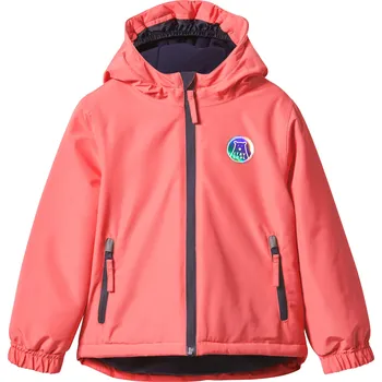 Dívčí bunda lupilu® Dívčí lyžařská bunda (korálová / tmavě modrá, 110/116)