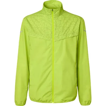 Pánská větrovka 685237 - Tchibo - Větruvzdorná běžecká bunda - pro muže - vel. XXL 60/62 - barva: žlutá/s potiskem