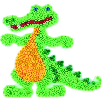 Dětské navlékací korálky Hama Podložka na zažehlovací korálky MIDI - krokodýl