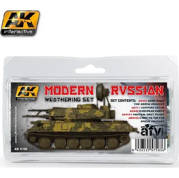 AK Interactive - Modern Russian Weathering Set