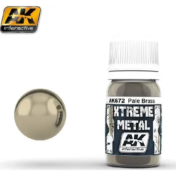 AK Interactive - Xtreme Metal - Pale Brass 30ml.