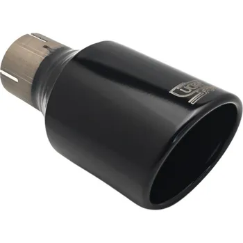Zadní díl výfuku ULTER SPORT Koncovka výfuku 1x100 mm NBL1-101RS* černá Průměr vstupu: 50 mm