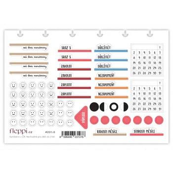 samolepka Fleppi Listopad 2025 | arch 6