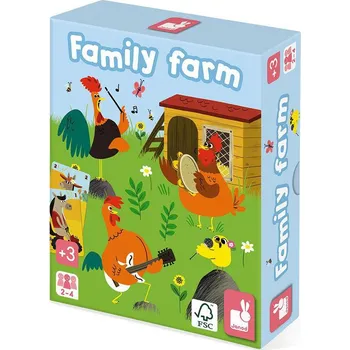 Alkoholická hra Janod Karetní hra Rodinná farma