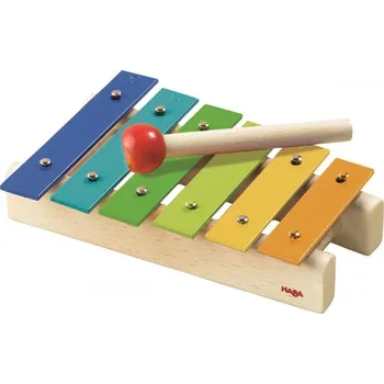 Hračka pro nejmenší Haba Dětský kovový xylofón