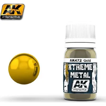 AK Interactive - Xtreme Metal - Gold 30ml.