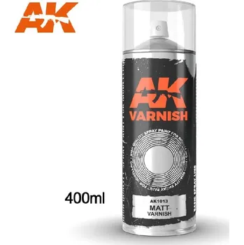 Barva ve spreji AK Interactive - Matt Varnish - Spray 400ml