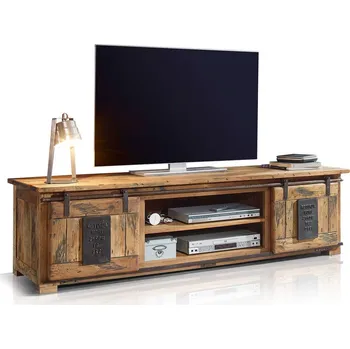Televizní stolek TV stolek masiv Jupiter mangové dřevo (Stolek pod TV masiv)
