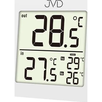 Barometr Digitální vnitřní a venkovní teploměr JVD T730 (bílý)