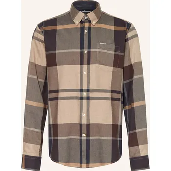 Pánská košile Barbour Pánská Košile Regular Fit, hnědá / tmavě modrá /...