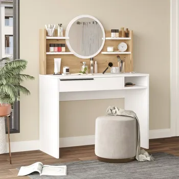 Toaletní stolek Toaletní stolek Houseland Ainaly dub Castello/bílý