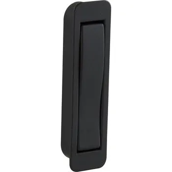 Věšák Sklopný věšák Came k zapuštění - 1 háček, výška 80 mm, ZN černý matný