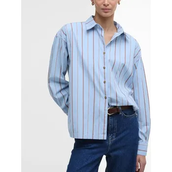 Dámská košile Barbour Saffron Striped Relaxed Shirt