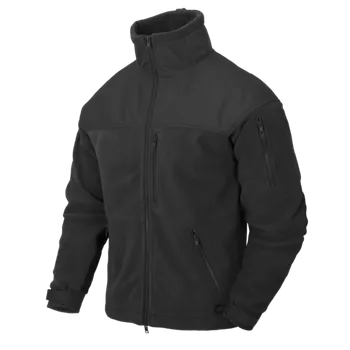 Pánský bomber Bunda fleece - CLASSIC ARMY - černá - Helikon Velikost: L