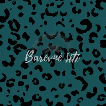 Úplet, Gepard tmavě zelená (E) (Top kvalitní úplet Bella digitisk)